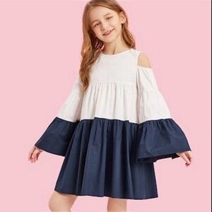 Hayden Girls Poplin Tunic Dress